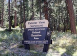 Camp at Fletcher View Campground, Spring Mountains, Nevada