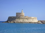 Visit Tower and Fort of Saint Nicholas, Mandraki Port, Rhodes Island, Greece