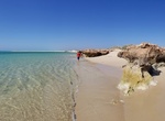 Camp at Osprey Bay Campground, Cape Range National Park, Western Australia