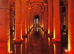 See Basilica Cistern, Istanbul, Turkey