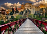 Cross Pasarela Peatonal sobre el Río Júcar, Cuenca, Spain