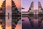 Instagram and Scenic Sunset at Gate of Heaven