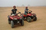 Quad bike Pyramids desert tour
