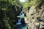 Tour Radal Park 7 Cups for one day from Santiago.