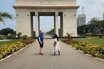 Accra city tour, experiencing the history, markets, monuments local flavors. 
