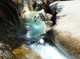 Sensation canyon in the Ossau valley in Laruns (64440)