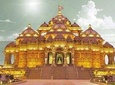Akshardham Temple Tour Exhibition, Light & Water Show with Transfers