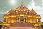 Akshardham Temple Tour Exhibition, Light & Water Show with Transfers