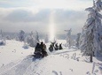 Two hours Snowmobile Safari Driving into Lappish Forests