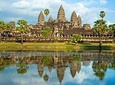 1 Day Tour with 3 main temples (Angkor Wat, Bayon, and Taprom temples)