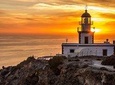 Sunset Lighthouse Armenistis