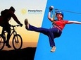 Amazing adventure package - bike + zip line + tree climbing