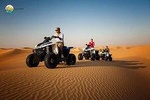 sunset desert safari trip by atv quad at marsa alam