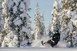 Experience a 3-hours long Snowmobile Safari in Lapland