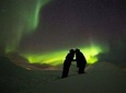  Northern Lights with Private guide in Rovaniemi by LUX car 