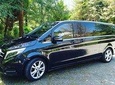 LUX car MB V-class with Private driver in Helsinki 