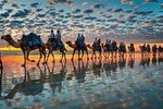 Daily walks at sunset with "barbecue - couscous" dinner