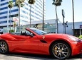 20 Min Ferrari drive on Hollywood blvd and Sunset Plaza