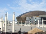 Visit Roald Dahl Plass, Cardiff Bay, Cardiff, Wales