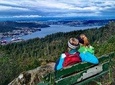 On Top of Bergen - Hiking with mountain guide.