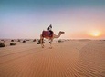 Sun Rise Desesrt Safari with Camel Ride by 4x4 Land Cruiser 