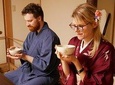 Authentic Tea Ceremony Experience while wearing Kimono in Miyajima