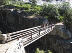 Cross Lone Pine Creek Footbridge (High Sierra Trail), Sequoia National Park, California