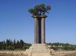 See Olive Columns (The Park of the Olives), Ramat Rachel, Israel