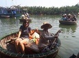 Basket boat tour and marble workshop from Da Nang city