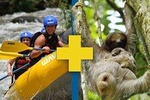 Sloth Sanctuary + Rafting class II & III Combo
