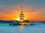 See Maiden's Tower (Kiz Kulesi), Istanbul, Turkey