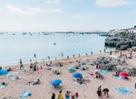 Relax at Praia da Rainha, Cascais, Portugal
