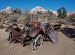 Hike to Wall Street Mill Trucks, Joshua Tree National Park, California
