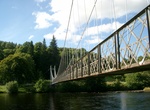 Cross River Spey Footbridge, Aberlour, Scotland