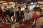1 Day Combo Tour: Bacalar Seven Color Lagoon and Mayan Experience
