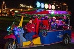 Holiday Lights & Sites Lucky Tuk Tuk Tour in San Francisco