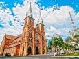 Hochiminh city 1 day tour ( Thien Hau - War Museum - Notre Dame Cathedral )