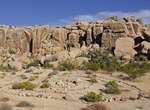 Hike to Zebra Cliffs Labyrinth, Joshua Tree National Park, California