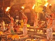 Varanasi Day Trip with Chaukhandi Stupa, Dhamek Stupa and Ganga Aarti Ceremony