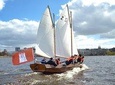 Sailing trip on the Hamburg Outer Alster