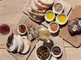 Farmer's Lunch - Tapas and Wine for 2 People