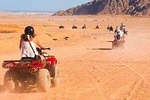 Desert Safari Trip by Quad Bike and dinner in hurghada 