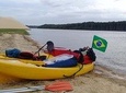 Crossing the Small Sheets in Kayak by Costa Leste EcoAventura