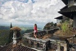 Abandoned Ghost Palace Hotel,Coffee Garden,Handara Gate of Bali 