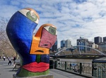 See Ophelia Sculpture, Southbank Promenade, Southbank, Victoria, Australia