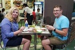 Tasting typical hidden Hue food by Cyclo