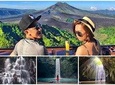 Best of Waterfalls : Kanto Lampo - Tibumana - Tukad Cepung - Kintamani Volcano