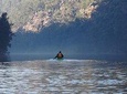 Wilderness kayak adventure with gourmet food