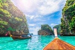 Phi Phi, Green & Khai Islands by Speedboat 