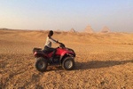 Half Day Tour: Giza Pyramids with 90 Minute Quad Bike Included from Cairo